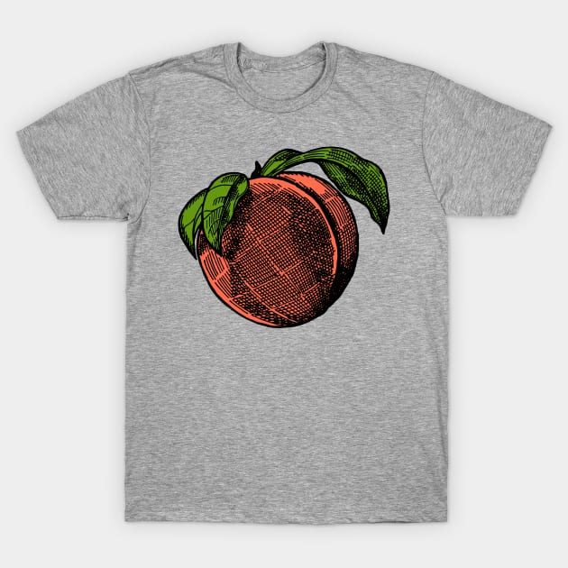 Peach T-Shirt by senkova